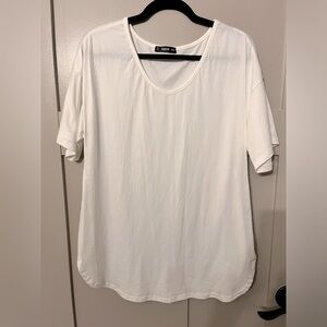 SHEIN long white top